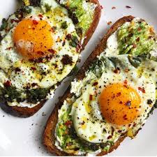 Yumurtalı Avokadolu Ekmek