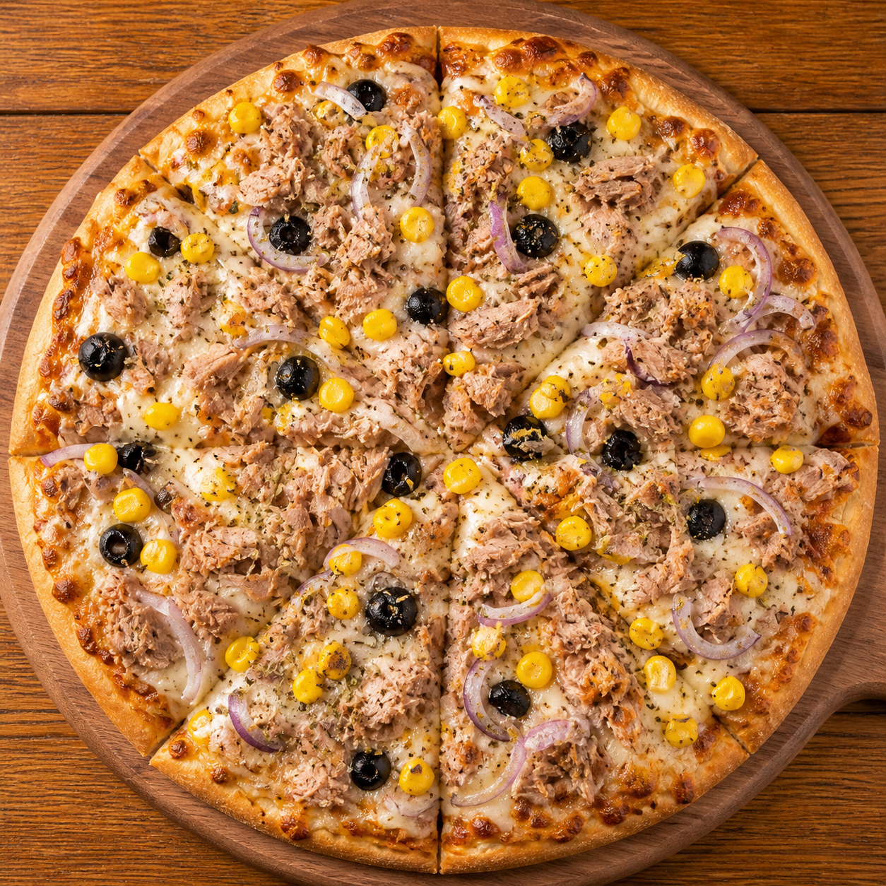 Ton Balıklı Pizza