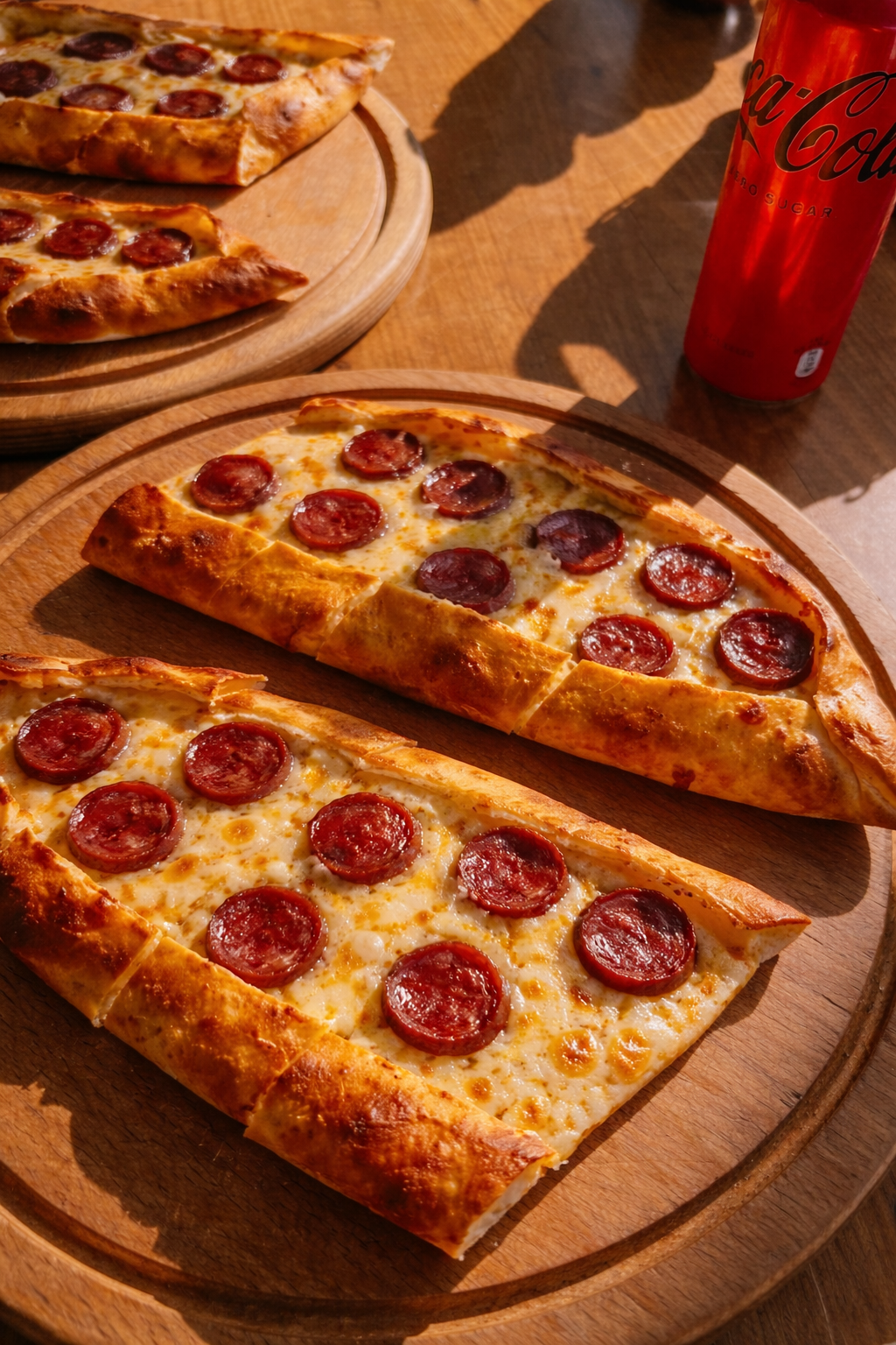 Kaşarlı Sucuklu Pide